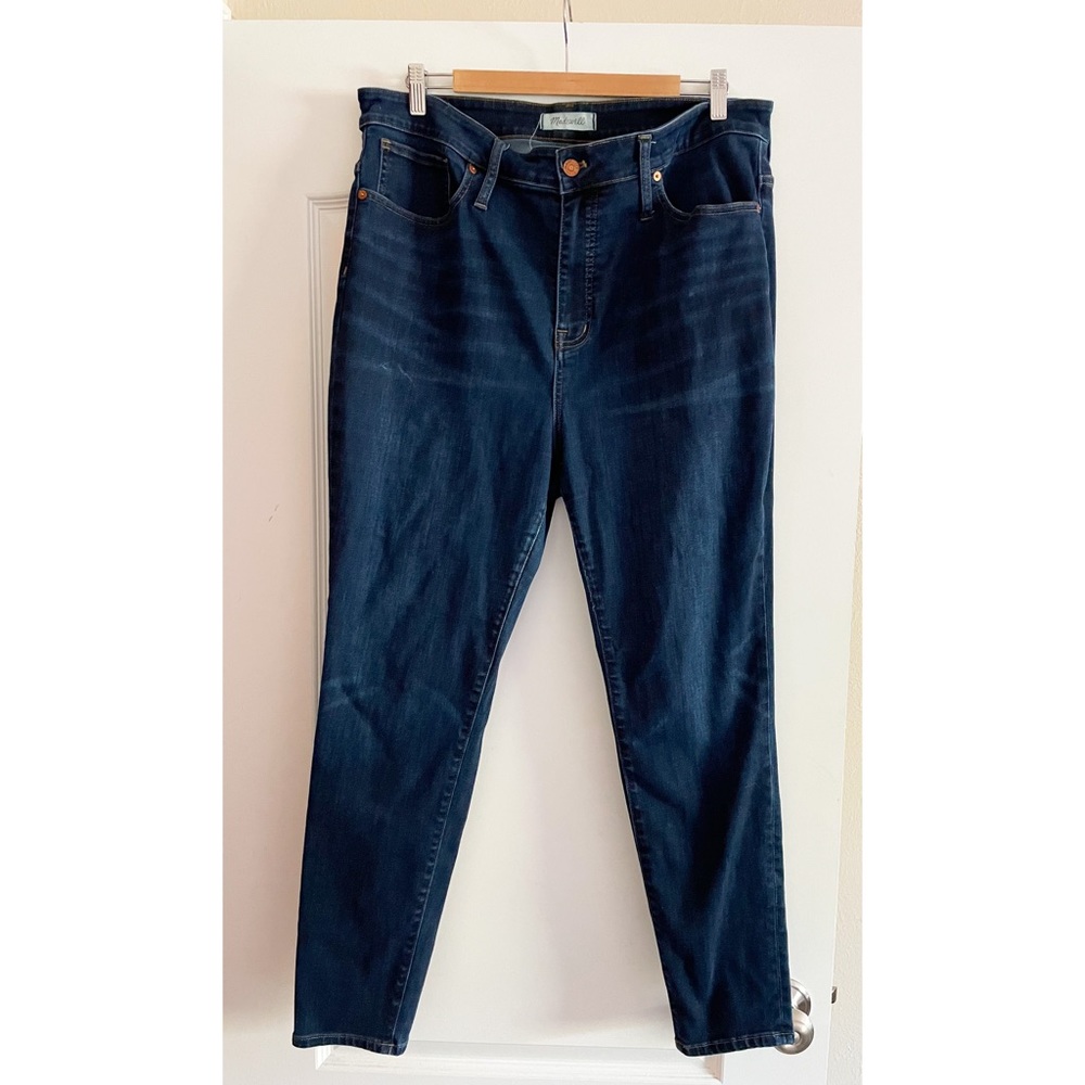 Dark Wash Curvy Madewell Jeans